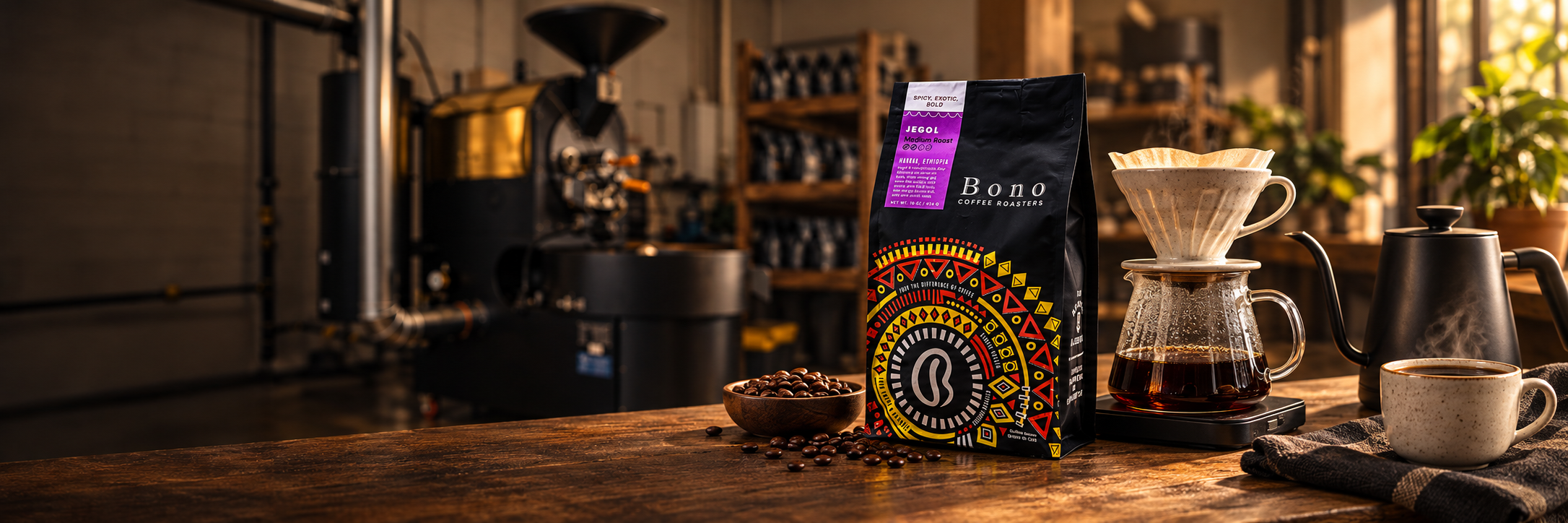 Coffee brewing at home